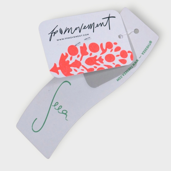 Free People X Seea Palomar Surf/Swim Crop Top, Size Large Cream Waffle Knit UV - Picture 3 of 10